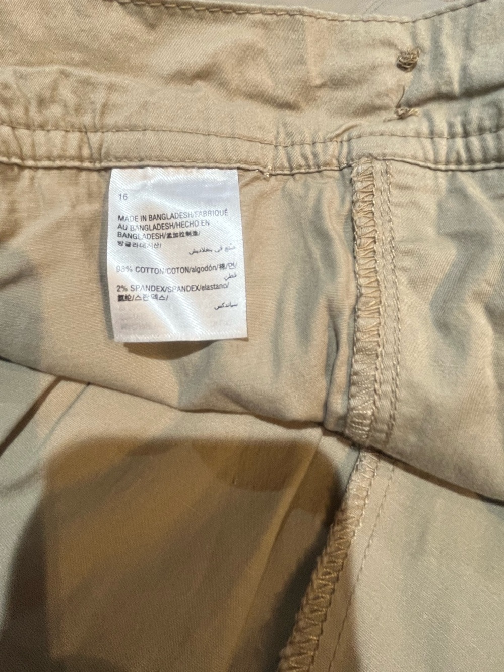 Karen Scott Beige/Tan Skort - Picture 4 of 9